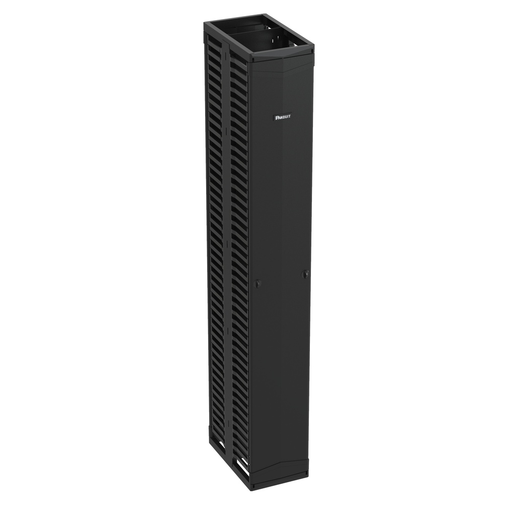 Organizador   Vertical Frontal / Trasero 45 Ru 12" Ancho Negro Patch Runner 3