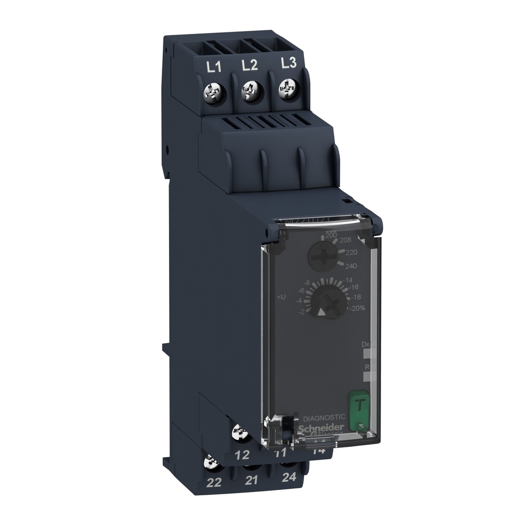 Rele Control Secuencia Y Presencia De Fa Schneider