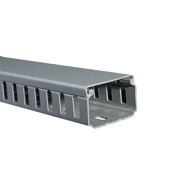 Canaleta 60Bx40A Mm Gris Ranurada Tramo X 2 Mts  Dexson
