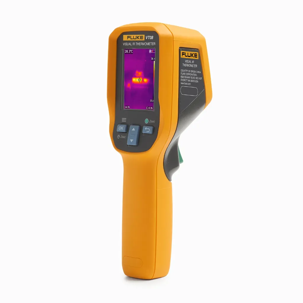 Termometro Visual Infrarrojo -20 A 400 Grados Celsius Resolucion 120×90 Imagen Termica Imagen + Visible Pip 9 Hz Es/Pt Fluke 6105859