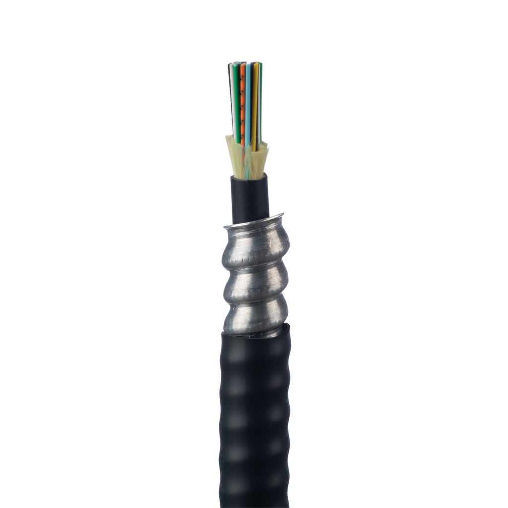[FOLPZ12] Fibra Optica Multimodo 12 Hilos Om4 Tight Buffer Interior/Exterior Armada Acero Panduit