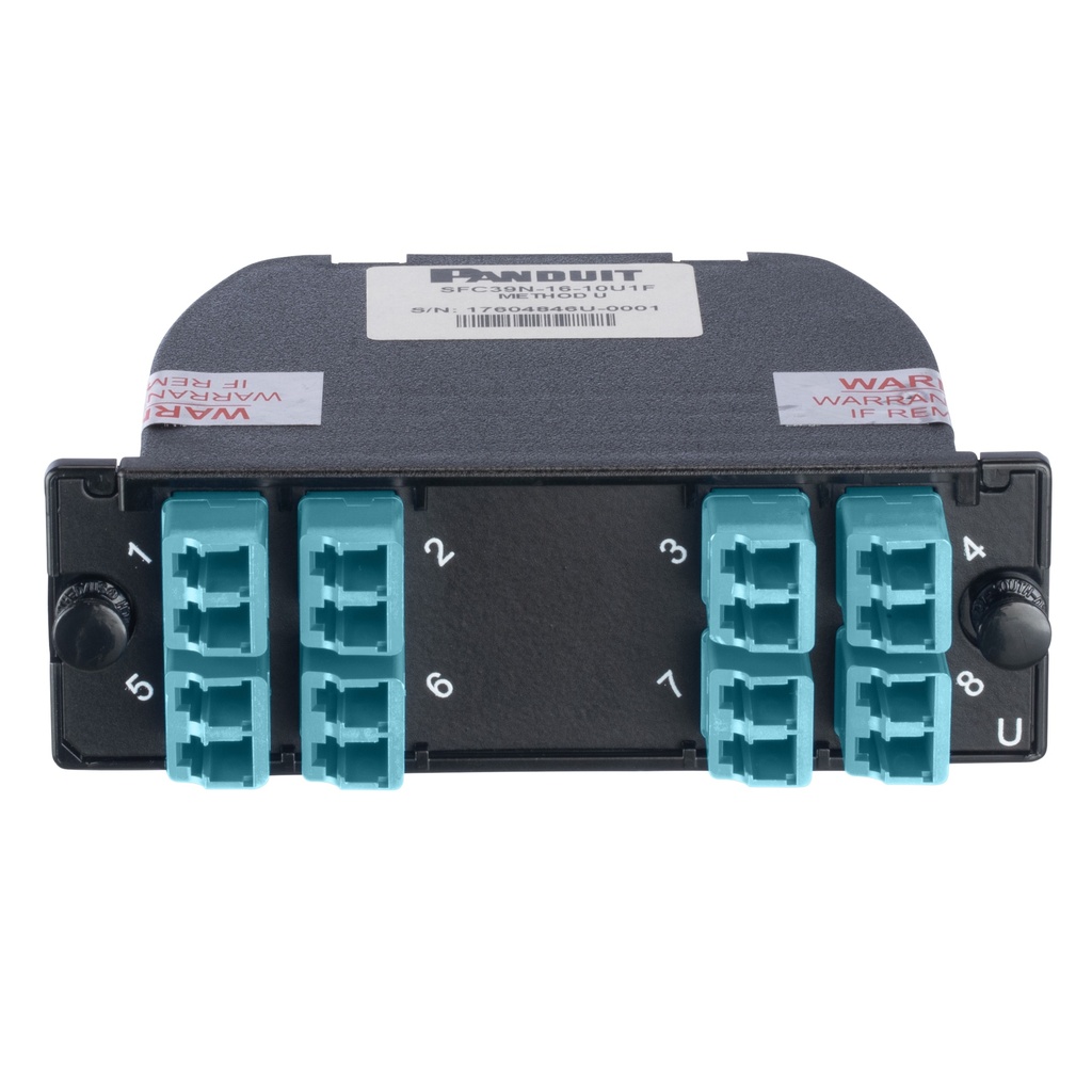 Casete Om4, 16 Fibras, Dúplex Lc A Mpo-16, Il Est., Pol. Univ Panduit
