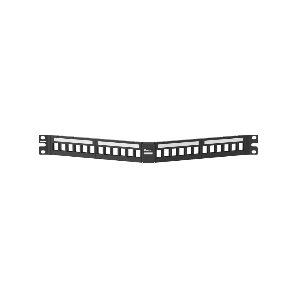 Herraje P/Patch Panel 24 Esp Angulado 1Ru Metalico P/Blindado Netkey Panduit
