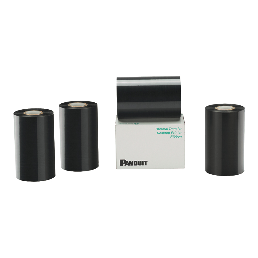 Ribbon Resina Negra Para Impresora Dp4300M Panduit