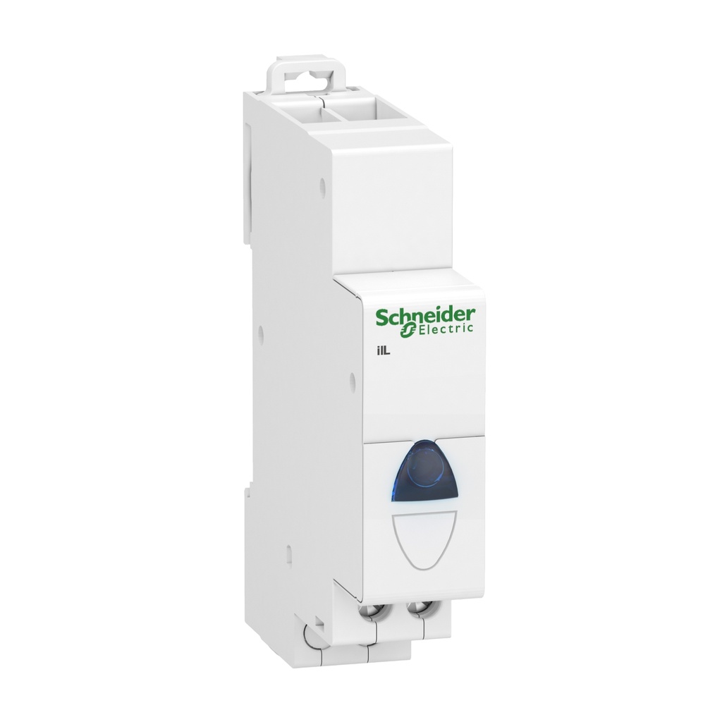 Piloto Luminoso Iil Simple Azul 110 - 230V Ac Riel Din Scheneider