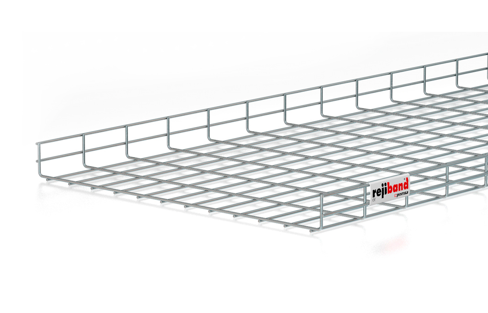 [60212600] Bandeja Malla 60Mm X 600Mm X 3.0Mts Sin Uniones Electrozincada Rejiband Pemsa 60212600