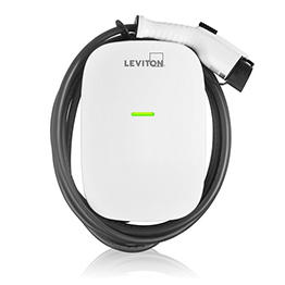 [EV320] Estación De Carga Para Vehiculos Electricos De Nivel 2 De 32A 208/240V Salida De 7.6Kw Conector De Carga Rapida Sae J1772 Leviton