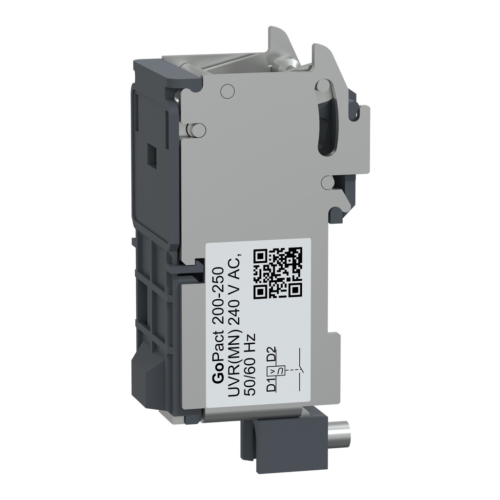 [G20-25UVR240AC] Bobina De Disparo Minima Tension Mn 220V 208/240Vac Para Gopact Mccb 200 Y 250 Schneider