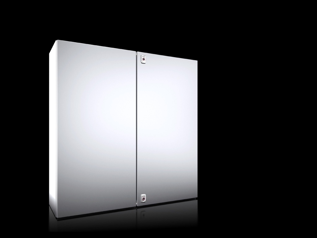 [1018000] Tablero Serie Ax Compacto Ip55 Nema 12 Ik10 En Acero Inoxidable Aisi 304 Ancho X Alto X Profundo 1000X1000X300 Mm Con Placa De Montaje  1018000 Rittal
