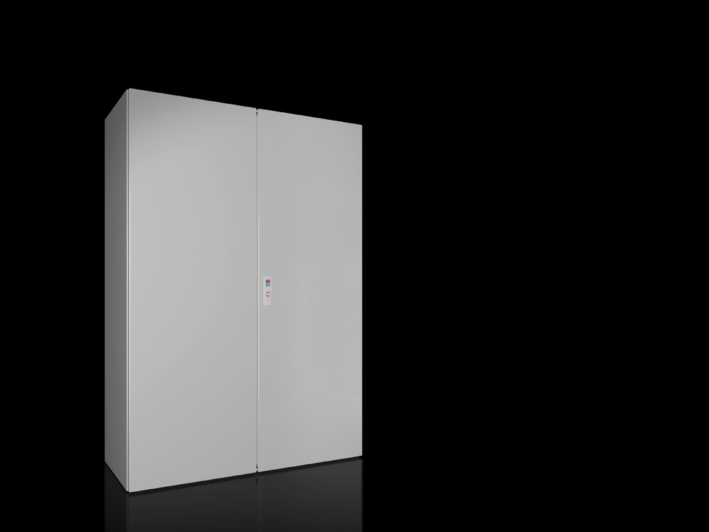 [1115000] Tablero Serie Ax Compacto Ral 7035  Ip55 Nema 12 Ik10 En Acero Ancho X Alto X Profundo 1000X1400X400 Mm Con Placa De Montaje 1115000 Rittal