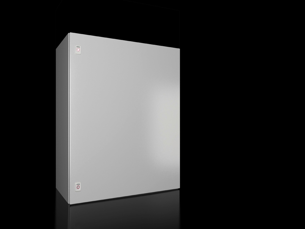 [1181000] Cofre Serie Ax Compacto Ral 7035  Ip66 Nema 4 Ik10 En Acero Ancho X Alto X Profundo 800X1000X400 Mm Con Placa De Montaje 1181000 Rittal