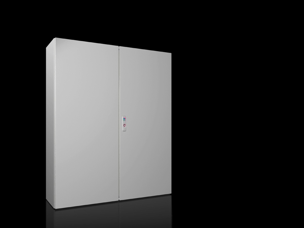 [1213000] Tablero Serie Ax Compacto Ral 7035  Ip55 Nema 12 Ik10 En Acero Ancho X Alto X Profundo 1000X1200X300 Mm Con Placa De Montaje 1213000 Rittal
