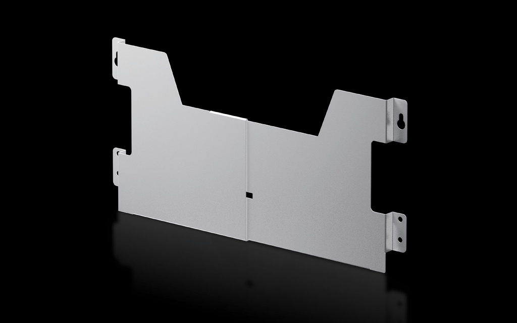 [2515400] Ax Portaesquema De Chapa De Acero Variable En Anchura Para Longitud: 625 - 725 Mm Para Ancho De Puerta 760-800 Mm Rittal