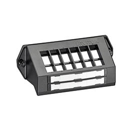 Soporte Herraje Para Gabinete 12 Puertos Quickport Leviton