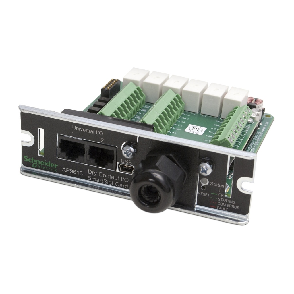 Tarjeta Para Gestion E/S Contacto Seco Entradas Y Salidas Para Unidades Smart-Ups Srt Apc Schneider