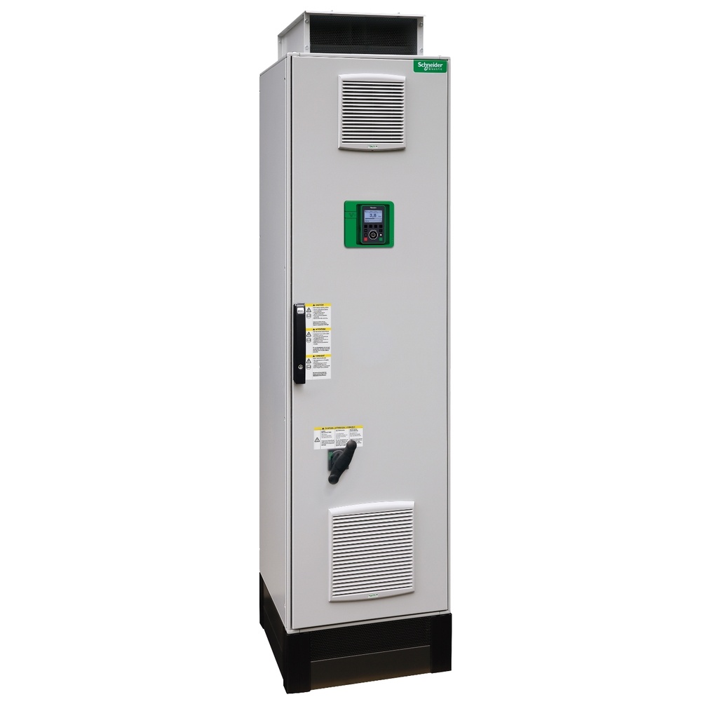 [ATV650C31N4F] Variador De Velocidad 315Kw 3 Fases 380-440Vac Incluye 3 Puertos Rj45 Alimentacion Altivar Atv600 Ip54 Schneider