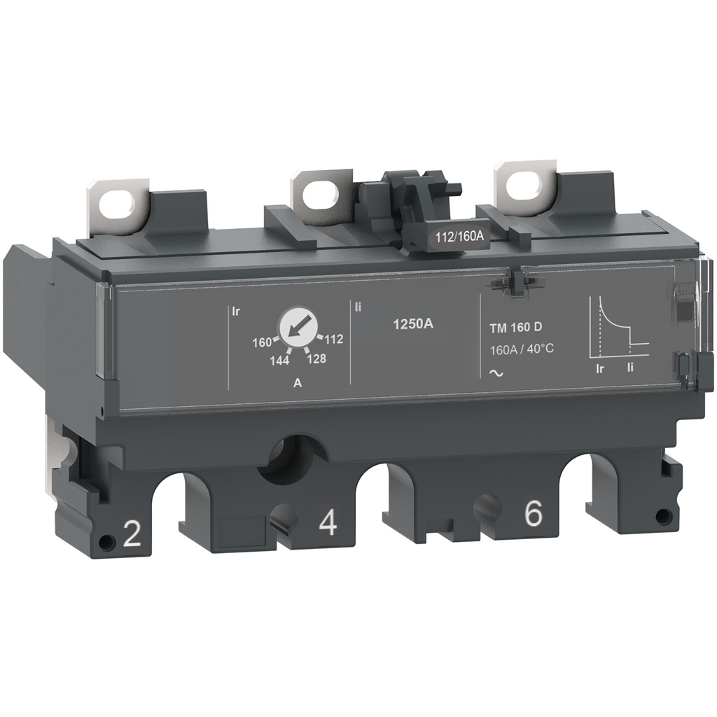[C103TM025] Unidad De Control Termico-Magnetico Compact Nsx100 Ac 25A Fijo Tmd 3 Polos Ip40 690Vac-750Vdc Schneider C103Tm025