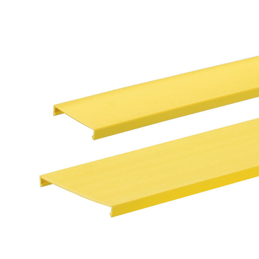 [C4YL6] Tapa Canaleta Ranurada 4X4 Fiberrunner Amarillo Tramo X 1.8Mts Amarillo Panduit