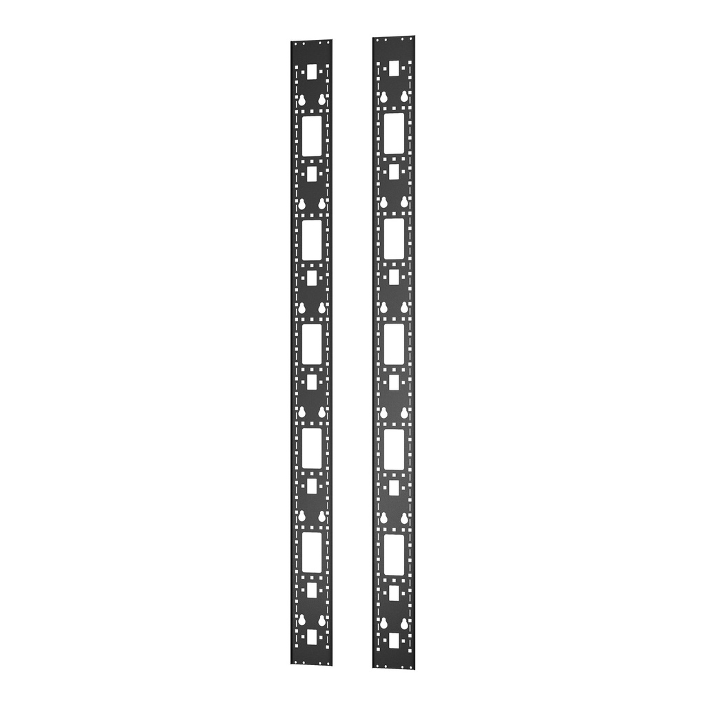 Soporte Vertical Para Pdu En Gabinete Er8212 Er6212 1868X129X10Mm Negro Easy Apc Schneider