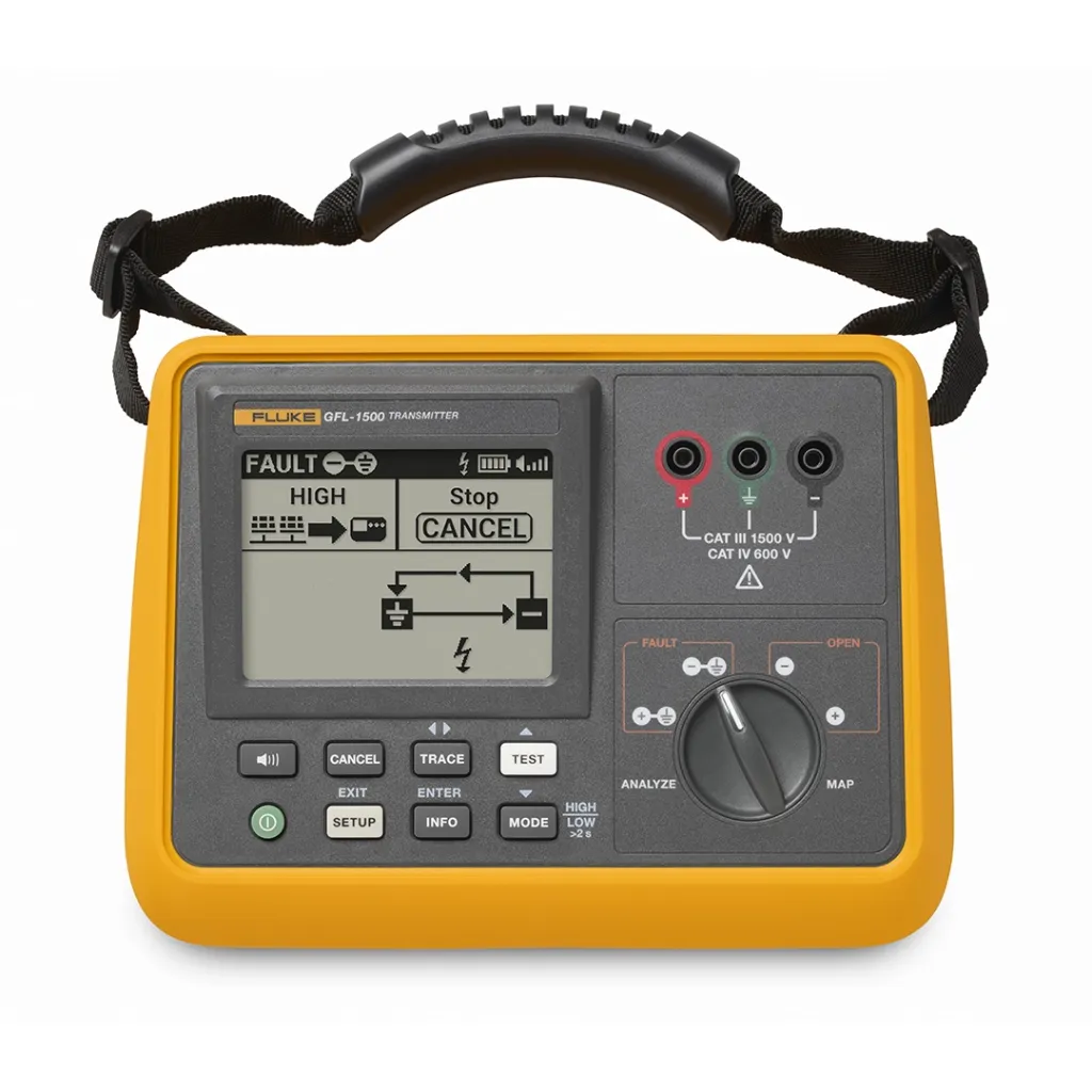 Localizador De Fallos A Tierra En Instalaciones Fotovoltaicas De 1500 V Fluke 6021723