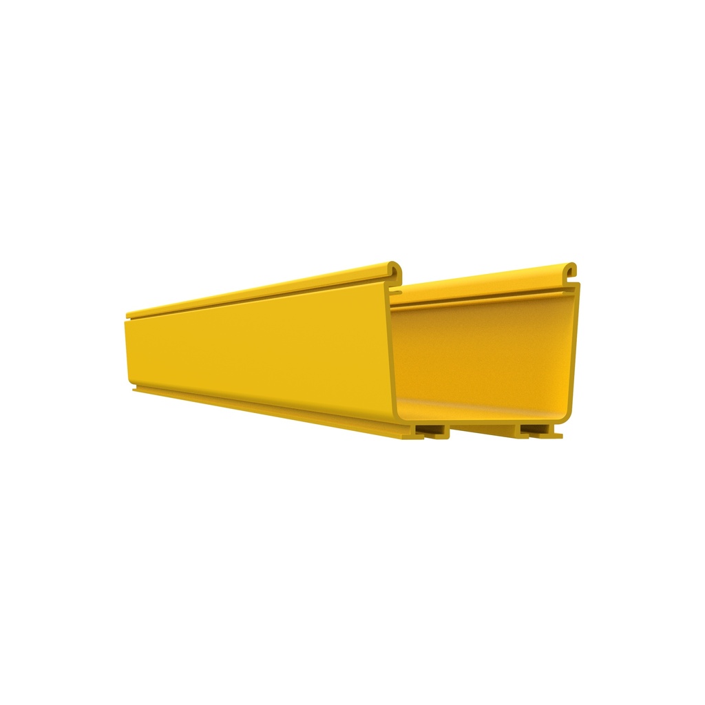 [FR4X4YL2] Ducto Recto 4X4 Fiberrunner Tramo X 2Mts Amarillo Panduit