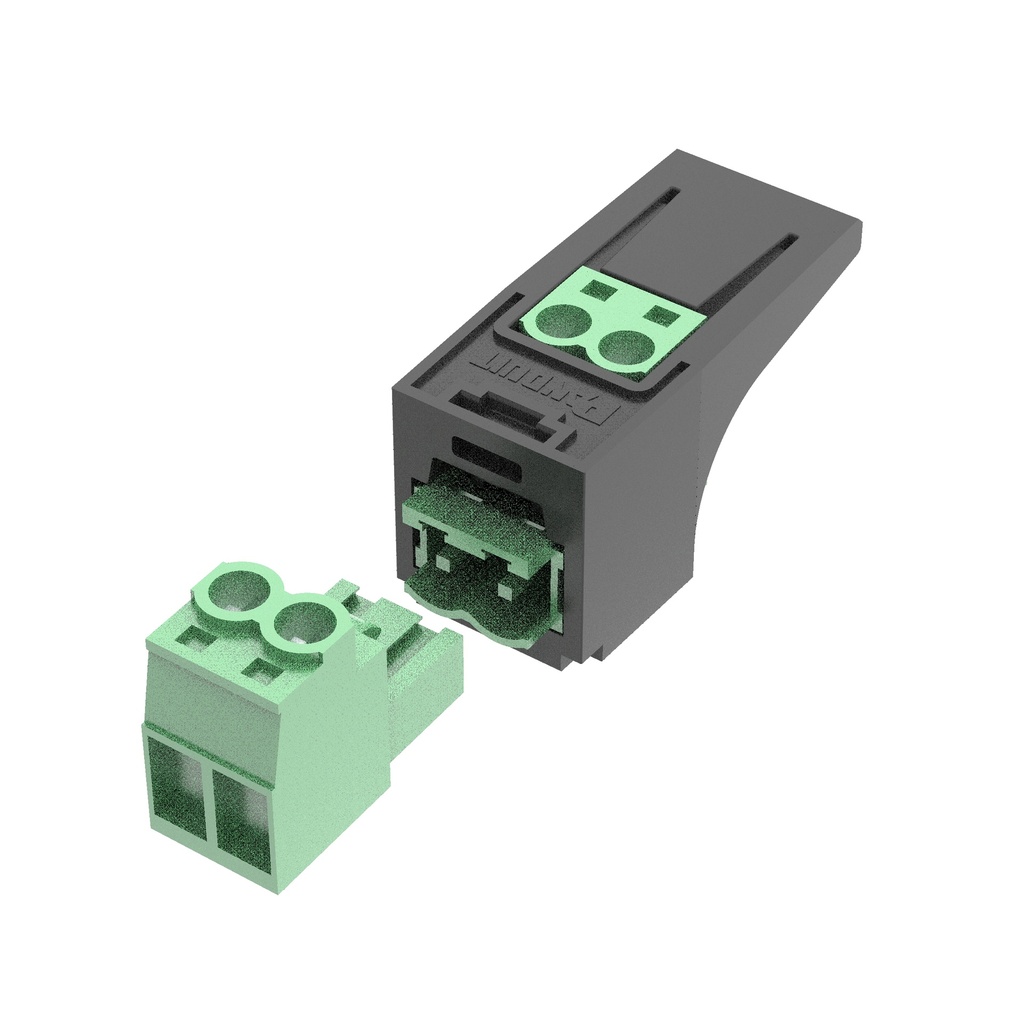 [PXM1ARGRBL] Modulo De Conector Electrico 12-26Awg Fmps Mini-Com Panduit