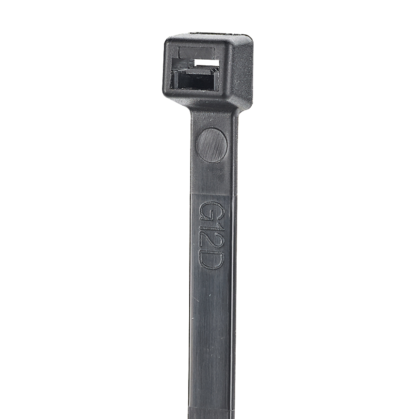 [S21-50-M0] Amarre Nylon 6.6 Negro 20.87"(530Mm)X0.19"(4.8Mm) Interior/Exterior X1000 Und Stronghold Panduit