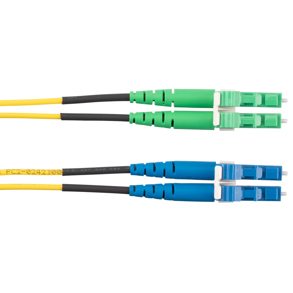Patch Cord Monomodo Os1/Os2 Lc-Lc/Apc 3 Metros Duplex Lszh Amarillo Panduit