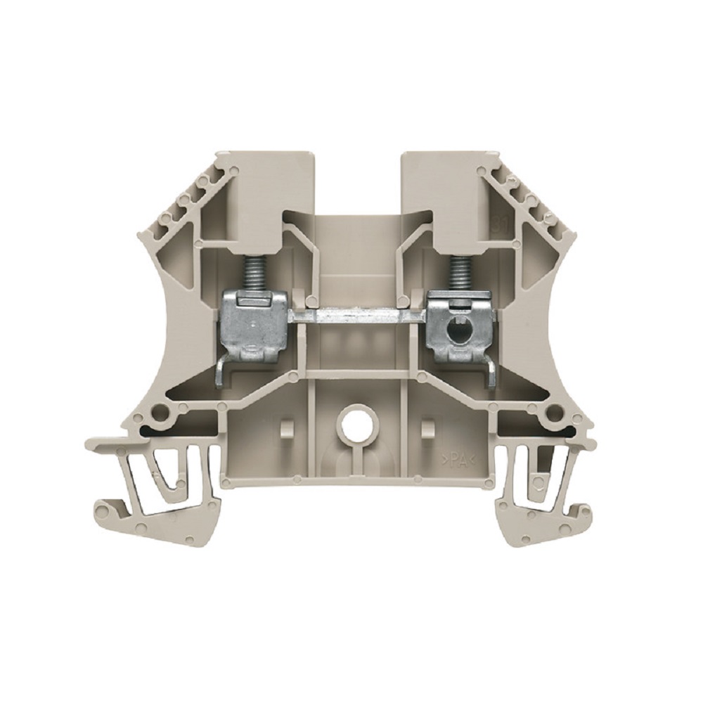 [WDU 4] Borna 26-10Awg Tornillo Paso 4Mm2 32A Beige Weidmuller _1020100000