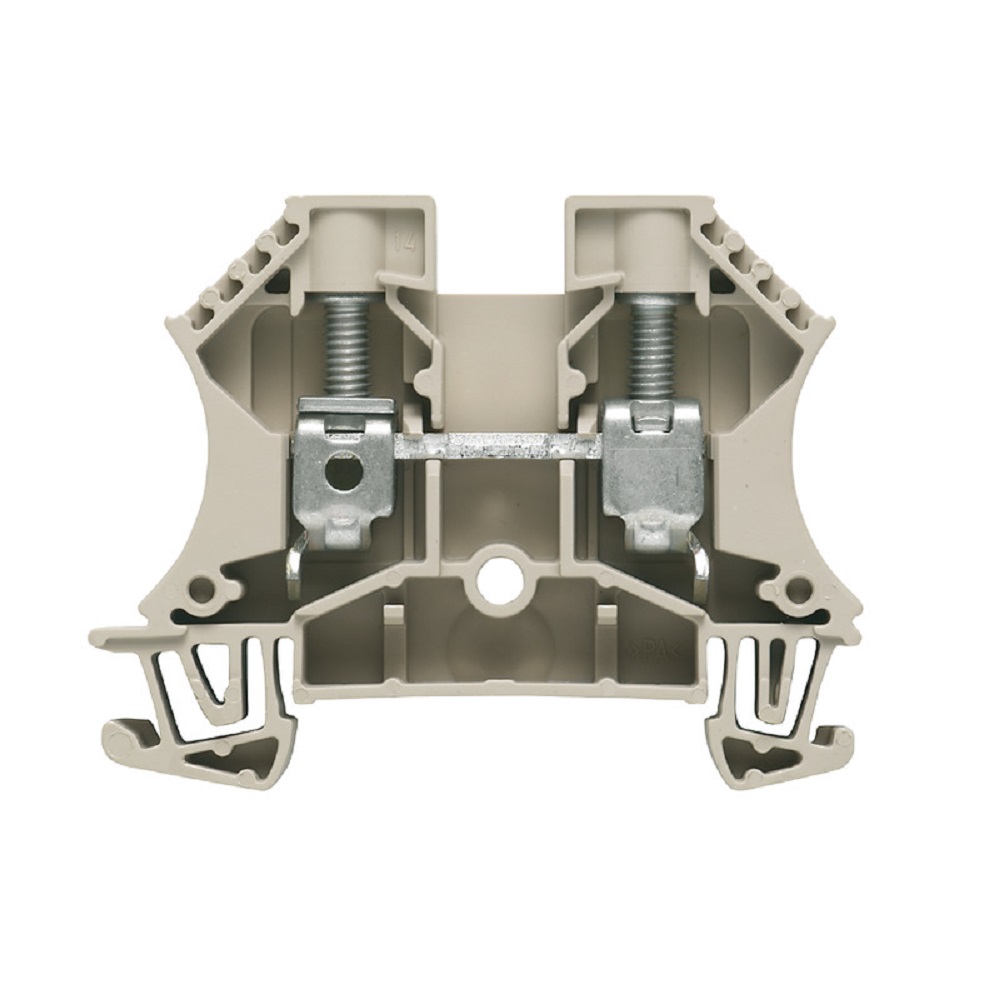 [WDU 10] Borna 18-6Awg Tornillo Paso P10 65A 10Mm2 600V Beige Weidmuller _1020300000