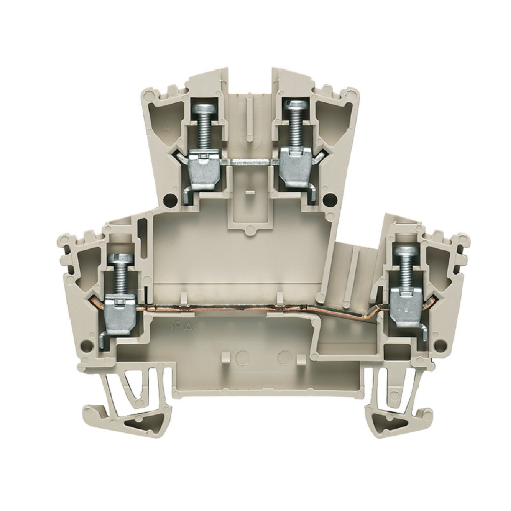 [WDK 2.5 ZQV] Borna 30-12Awg Tornillo Dos Pisos 2.5Mm2 32A Weidmuller _1041100000