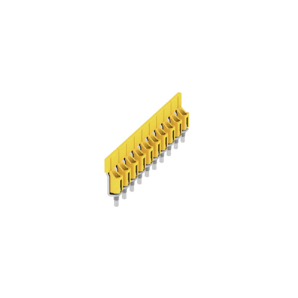 [WQV 35/10] Puente Atornillable 10 Polos P/Borna 35Mm 125A Amarillo Weidmuller _1053160000