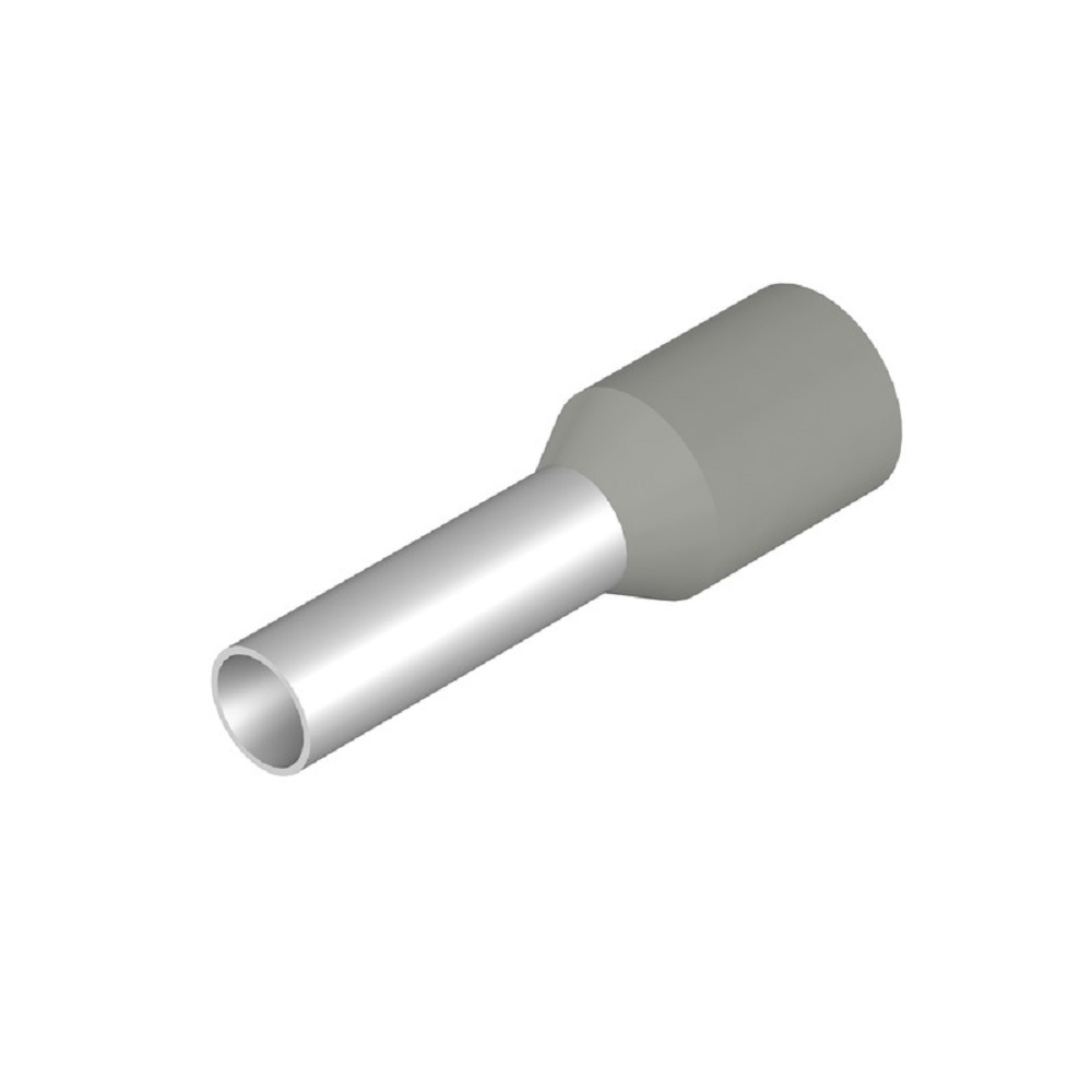 [H4.0/18 GR SV X 100] Terminal 12Awg Pin Weidmuller Gris X 100 Und