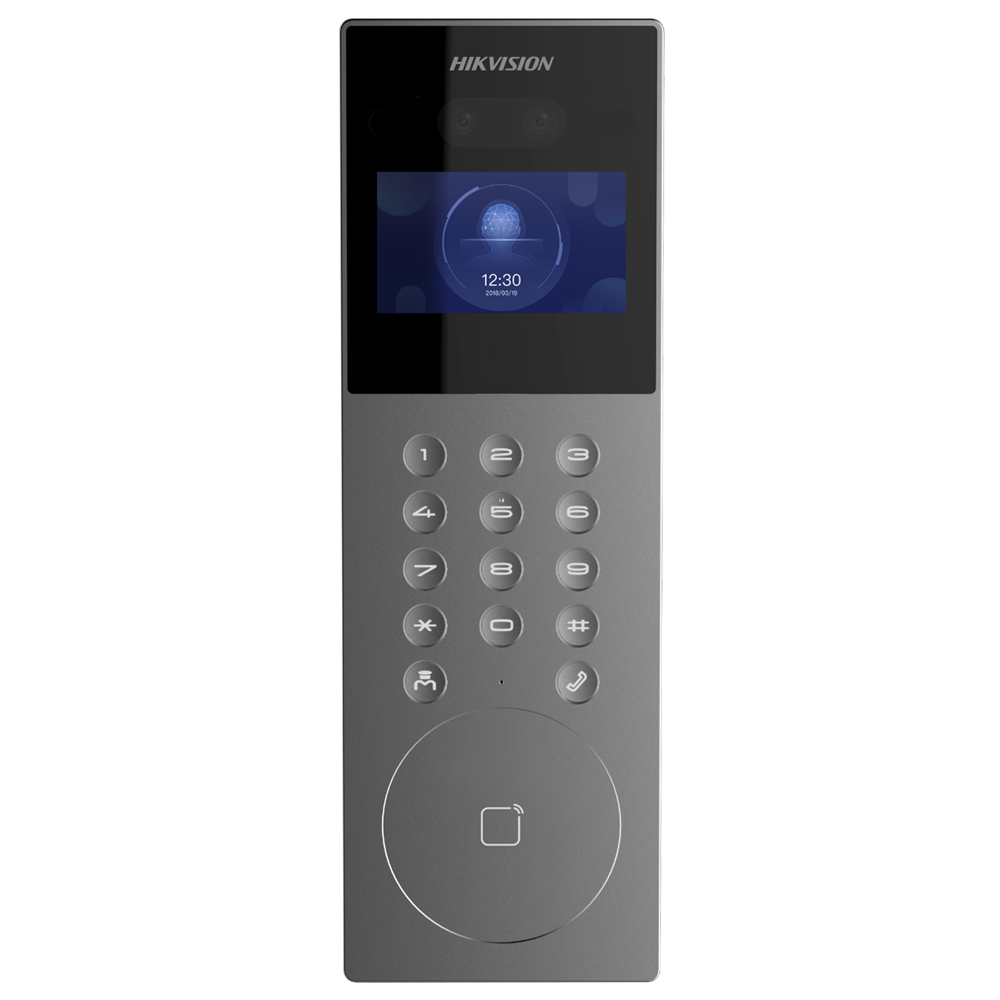 [DS-KD9203-E6] Videoportero Camara 2Mp Ip65 Rs485 Rostro/Tarjeta/Teclado Hikvision 305301995
