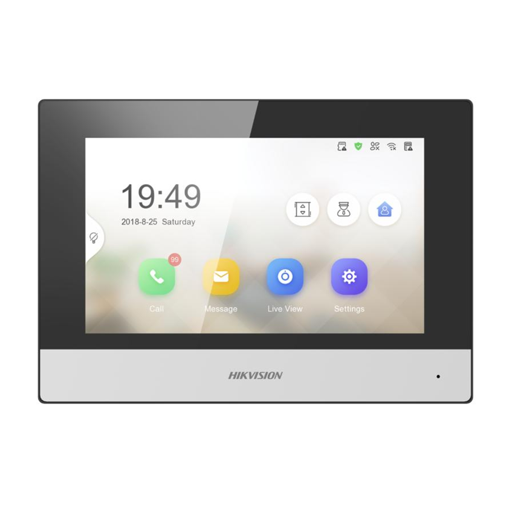 [DS-KH6320-WTE1] Pantalla 7In Para Videoportero Apertura Remota Wifi Tactil Tcp/Ip Hikconnect Hikvision 305301409