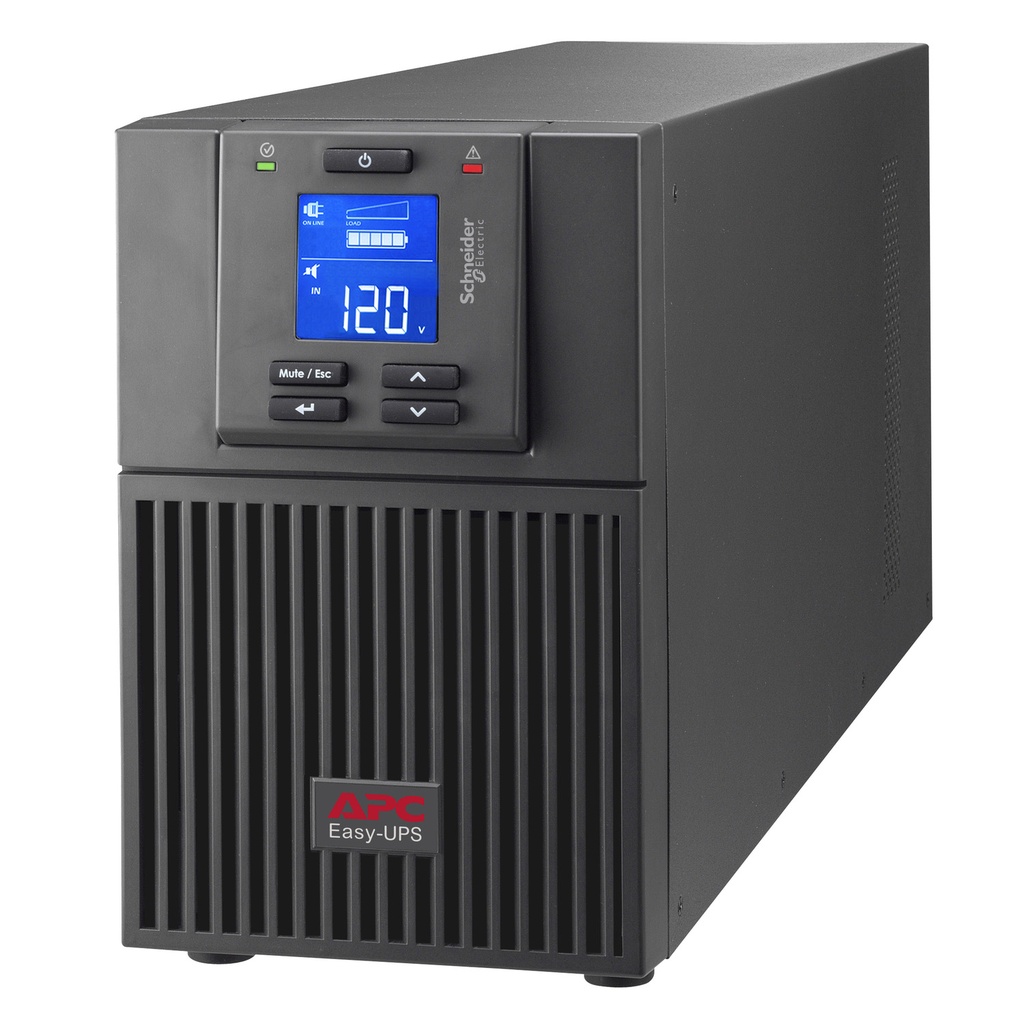[SRV1KA] Ups Online 1Kva 800W Entrada 120V 5-15P Salida 4 Tomas Nema 5-15R Torre Easy Apc Schneider