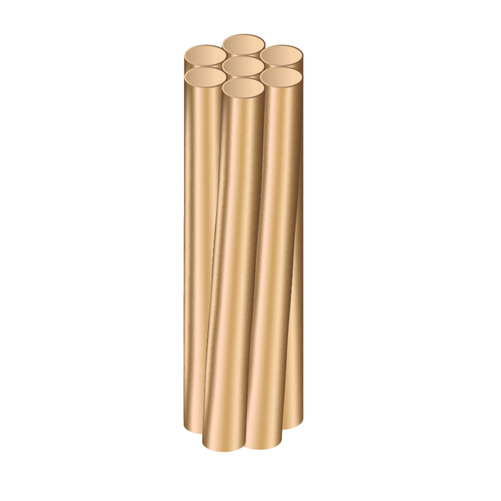 [CCD-8] Cable Desnudo #8Awg Cobre 7 Hilos Centelsa 213787