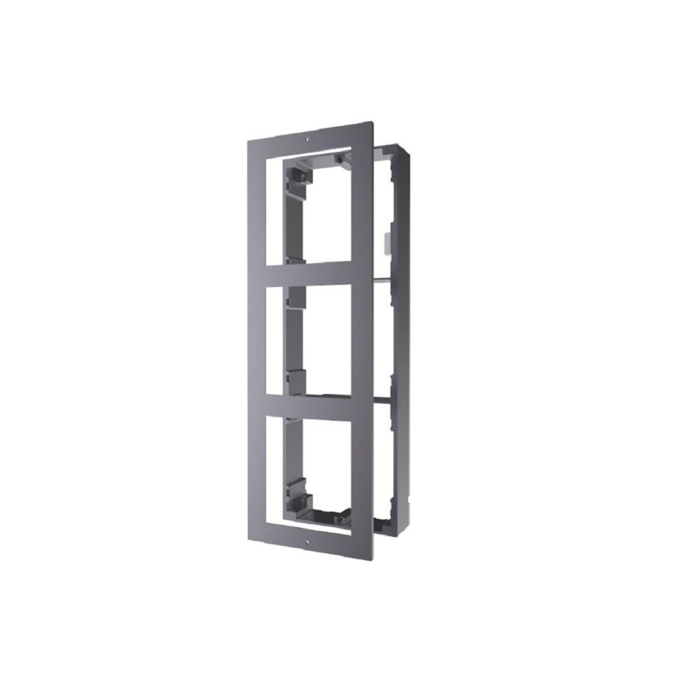 [DS-KD-ACW3] Montaje P/ Videoportero 2Da Generacion 3 Modulos Pared Plastico Hikvision 305700452