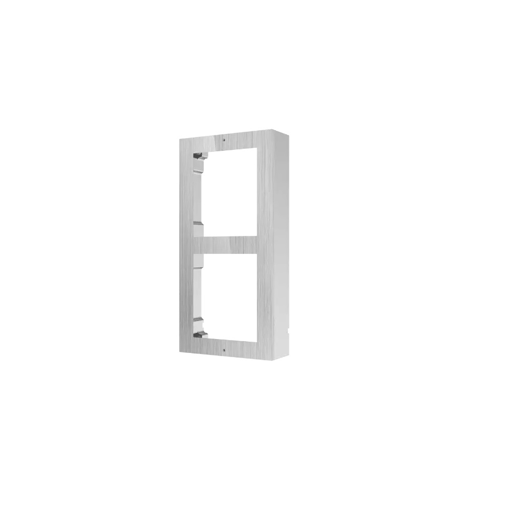 [DS-KD-ACW2/Metal] Montaje P/ Videoportero 2Da Generacion 2 Modulos Pared Aluminio Hikvision 305700451