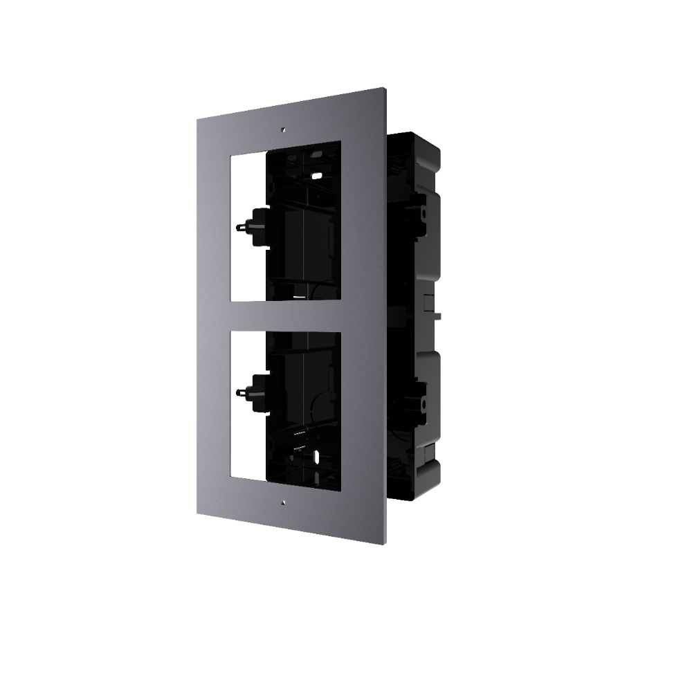 [DS-KD-ACF2/Plastic] Montaje P/ Videoportero 2Da Generacion 2 Modulos Pared Plastico Hikvision 305700479