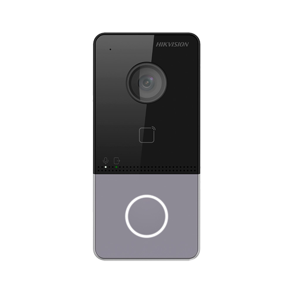 [DS-KV6113-PE1] Videoportero Villa Camara 1.3Mp 1 Boton Rs485 Ip65 12Vdc Plastica Hikvision 305303442