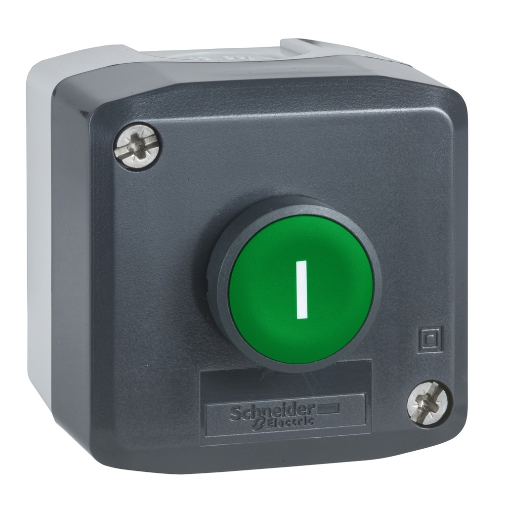 [XALD102] Estacion 1 Boton Na  Caja Plastica Schneider