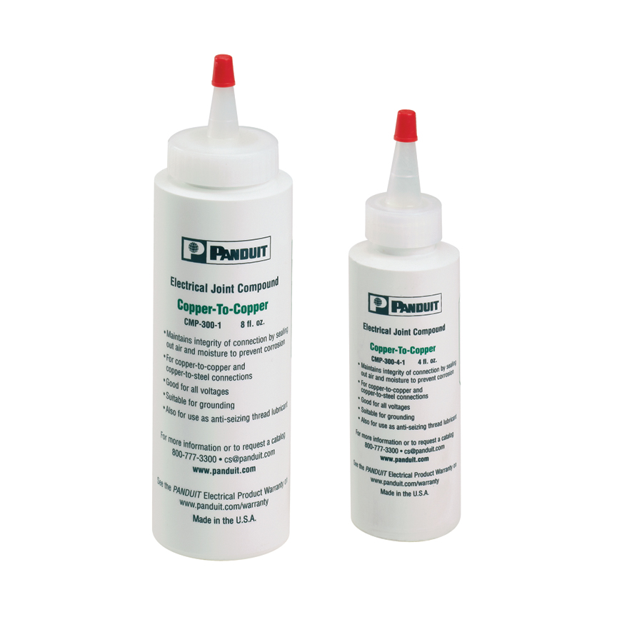 [CMP-300-1] Inhibidor De Oxido P/Conexiones Cobre-Cobre Cobre-Acero Panduit Frasco 8 Onzas