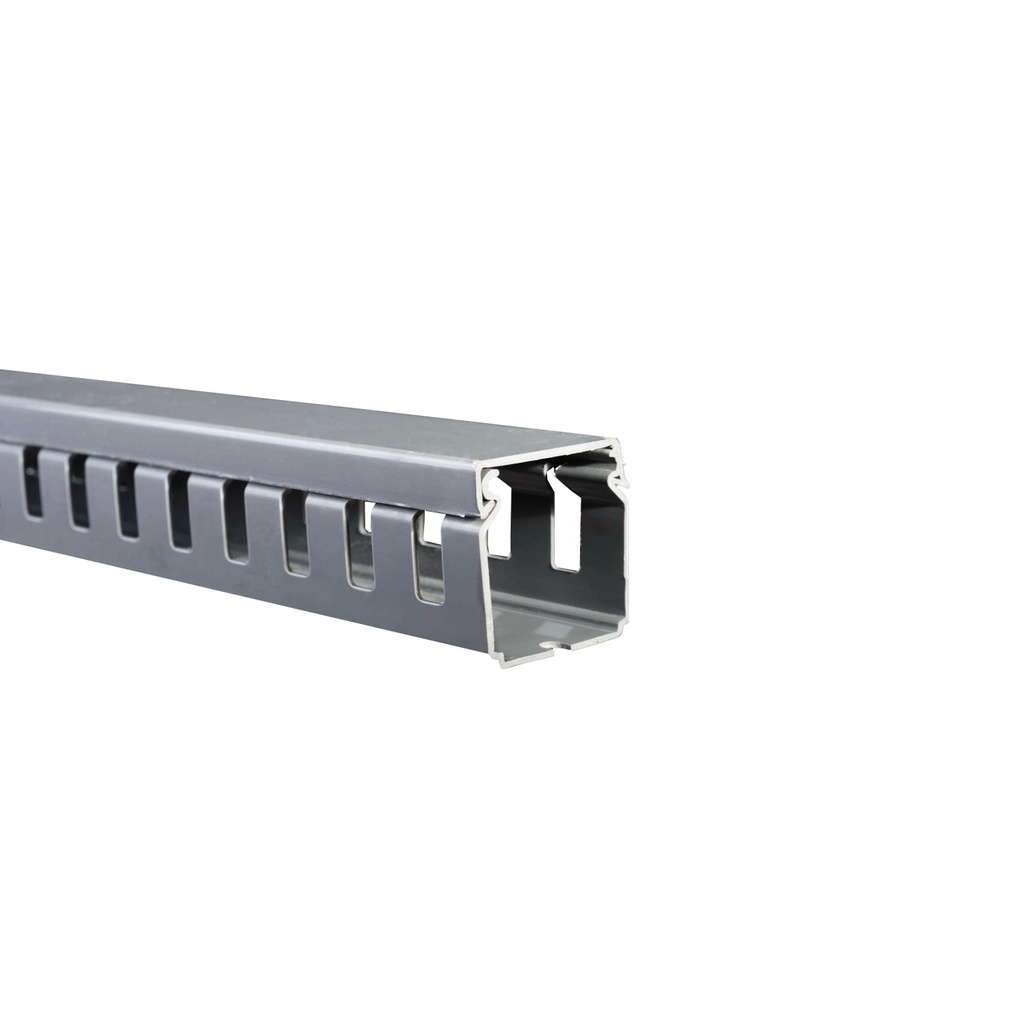 Canaleta 40Bx40A Mm Gris Ranurada Tramo X 2 Mts  Dexson