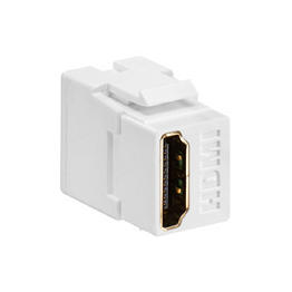 [40834-W] Acople Hdmi Quickport Leviton Blanco