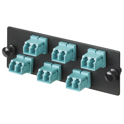 [FAP6WAQDLCZ] Acople Fibra Lc Multimodo Om3/Om4 Placa Con 6 Duplex Panduit