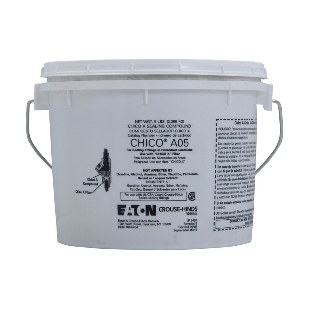 [CHICO A05] Compuesto (Cemento)  Sellador Chico Soluble En Agua 2.26Kgs Crouse Hind