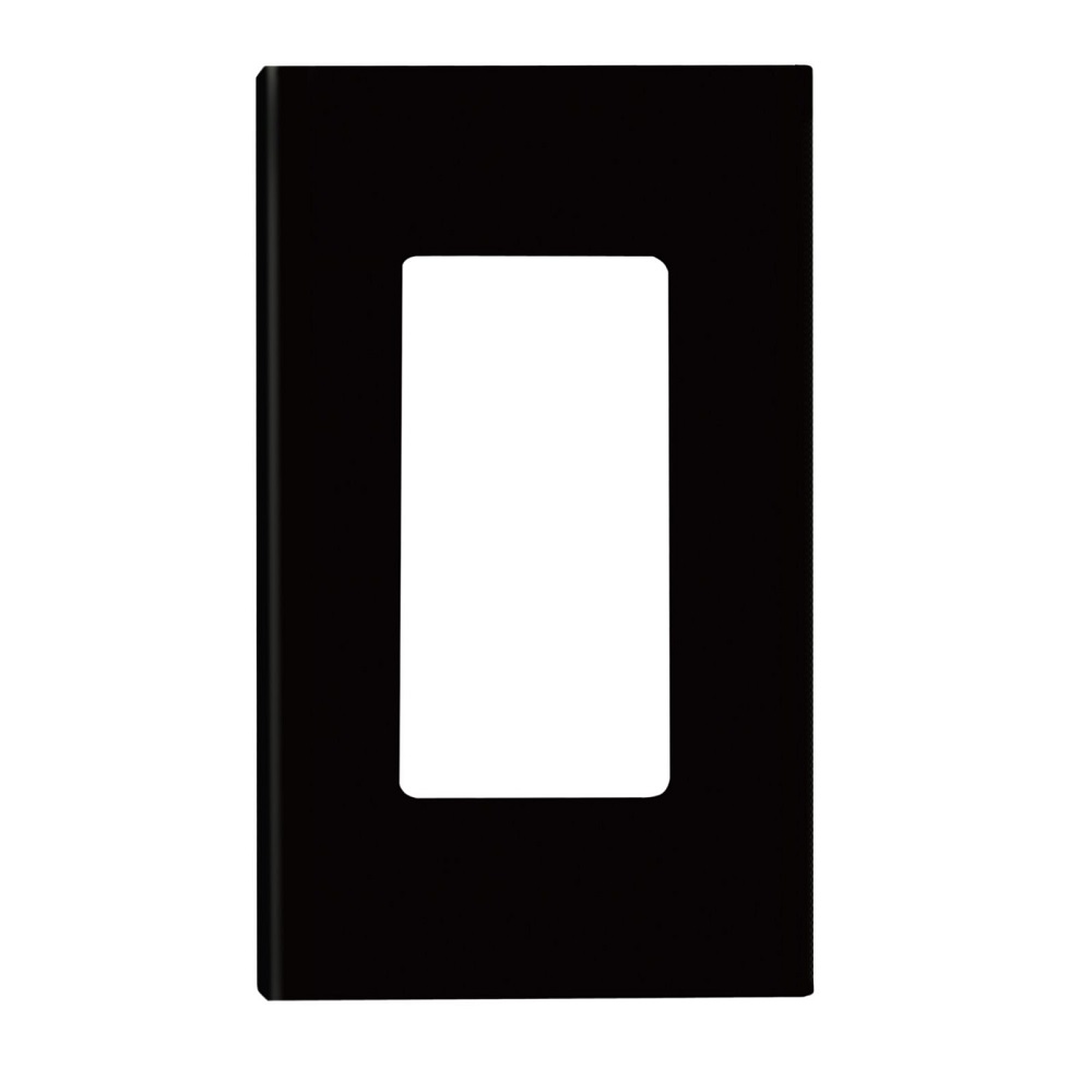 Tapa Ventana Decora Negra Leviton Presion P T5325-E Y T5632-E