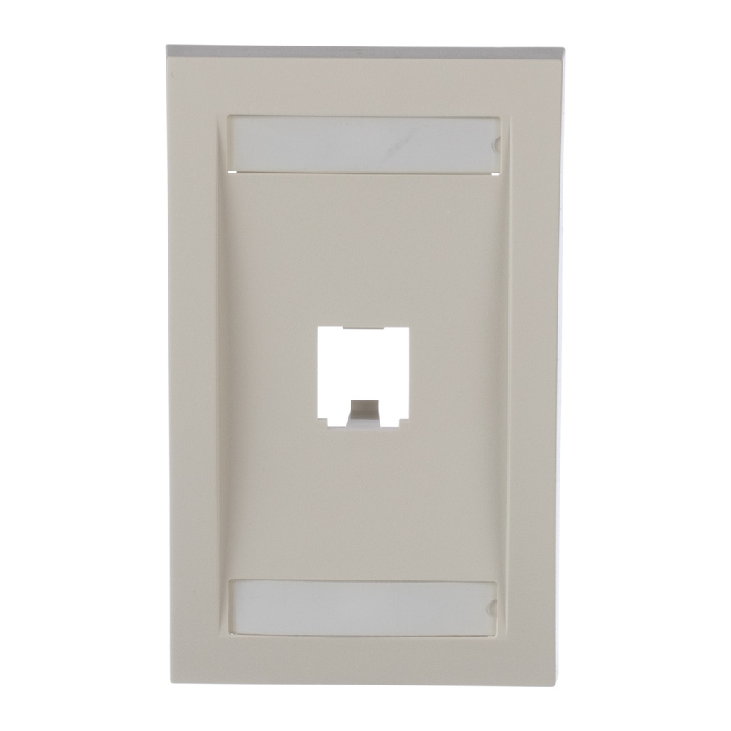 [CFPE1IWY] Placa Panduit 1 Esp Blanca Ejecutiva