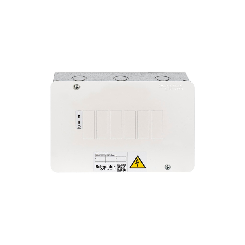 [ZA000611015] Tablero 6 Circuitos Square-D 75A 120V Caja (H X W X B) 19X27.7X6.3 Cm Schneider